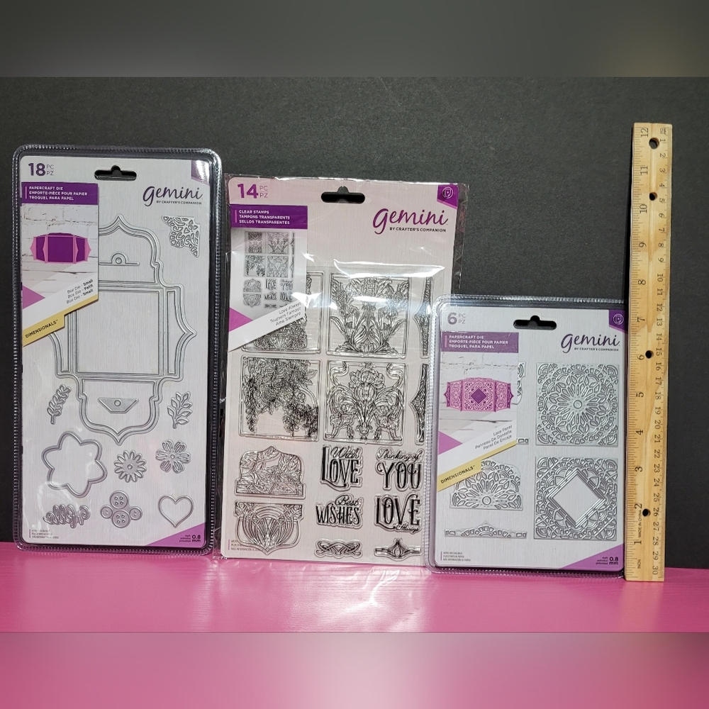 Crafter's Companion Gemini Box Dies And Accessories (0104)
